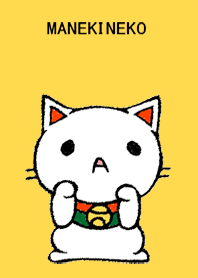 招き猫の着せかえ