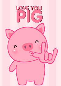 Love You Pig Theme