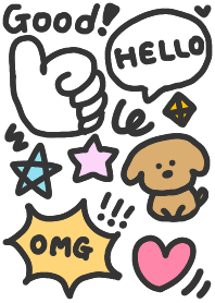 Korean style graffiti theme