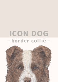 ICON DOG - ボーダーコリー - BEIGE/02