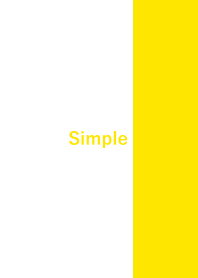 The Simple 2 colors No.1-W02