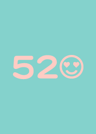520  ( 湖水綠 x 粉 )