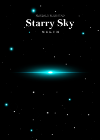Starry Sky -EMERALDBLUE STAR- #cool