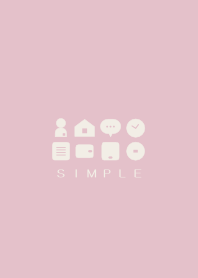 シンプル（beige pink)V.555