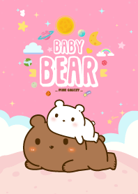Baby Bears Galaxy Pink