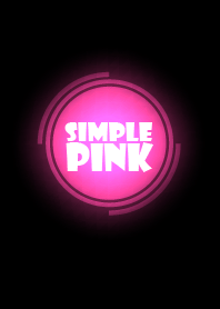 Simple Pink in black theme vr.3 (jp)