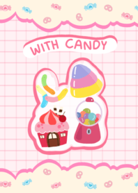 WITH CANDY