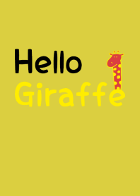 Hello Giraffe yellow 2