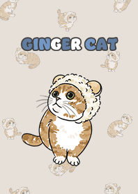 gingercat10 - dark beige .jp