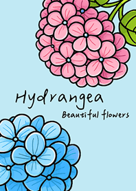 Plant hydrangeas!(Light blue)