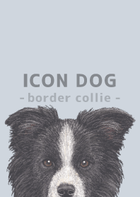 ICON DOG - ボーダーコリー - PASTEL BL/01