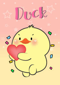 Little  Duck  In Pastel Theme