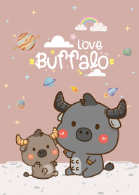 Buffalo Mini Galaxy Brown