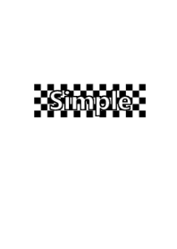 Simple checkered flag***