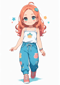 元気な女性！