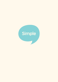 The Simple Speech bubble Beige No.2-04