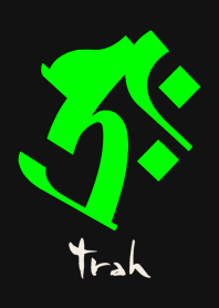 BONJI [traH] BLACK GREEN [0807] remodel