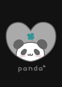 Panda Clover [Black]