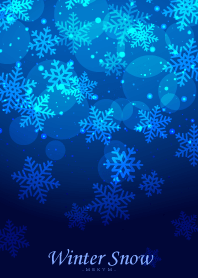 Winter Snow 4 -BLUE- #2020