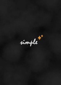 Glitter watercolor'Black'