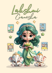 Lakshmi & Ganesha Cute (Wednesday)!!