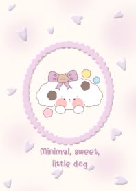 Minimal, sweet, little dog