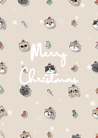 neko christmas2 / almond