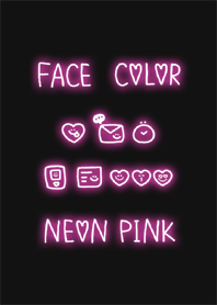 FACE COLOR NEON PINK