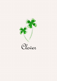 Watercolor four leaf clover1.