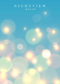 NIGHT VIEW-BLUE 14