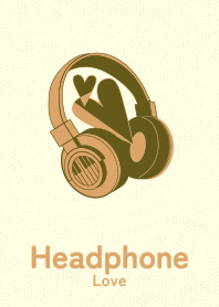 Headphone_love Olive drab