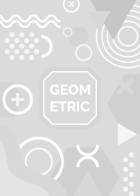 Geometric Rich Flat Gainsboro