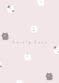 小貓咪 | pink white