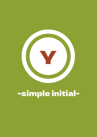simple initial-Y- THEME 95