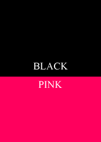Two-tone. Black pink.
