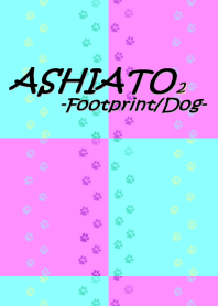 ASHIATO 2 -Dog-Light blue & Pink