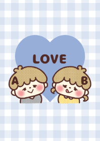 Love Couple -initial A&B- Boy
