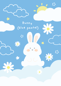 Bunny  (blue pastel) 01
