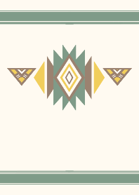 ネイティブ柄(green)