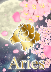 Aries cherry blossoms JPN