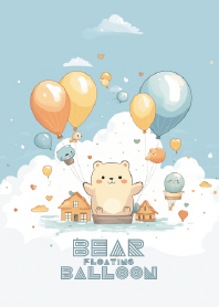 cute bear in balloon park 3