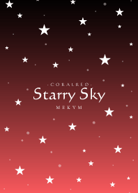 - Starry Sky Coral Red -