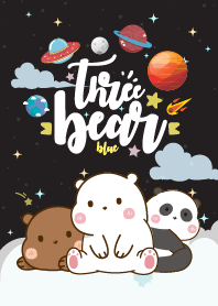 Bear Gang Galaxy Night