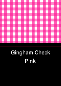 Gingham Check -Pink-