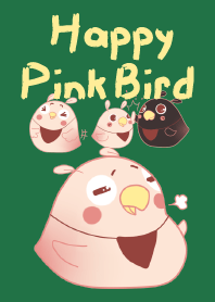 Happy Pink Bird