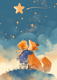 童話小王子$狐狸❤️賞星空