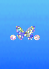 Lucky lame symbol blue