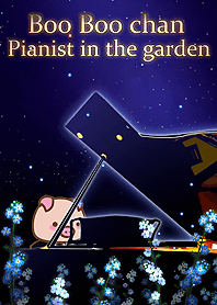 Boo Boo chan Pianist in the garden