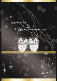 Black & White / Owl calling for luck