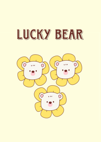 Lucky and flowers
